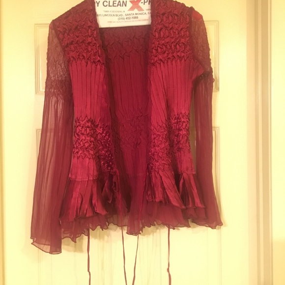 Maroon jacket - Picture 3 of 7